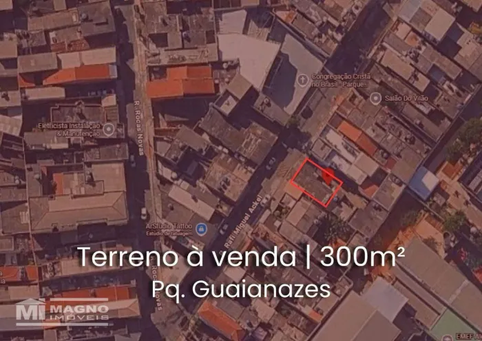 Terreno à venda, 300 m² por R$ 580.000,00 - Parque Guaianazes - São Paulo/SP