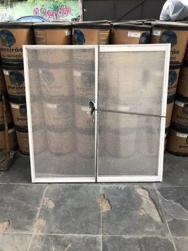 janela 2 folhas aluminio branco