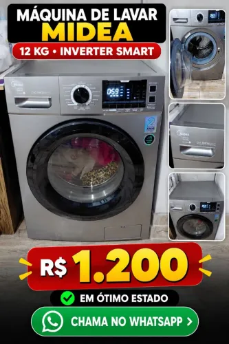 Máquina de lavar midea
