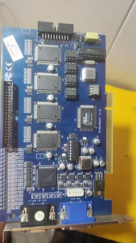 Placa De Captura Geovision Gv-800(s) V3.52 Pci 16 Canais CFTV
