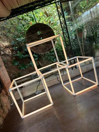 Cubos de led para decoração 