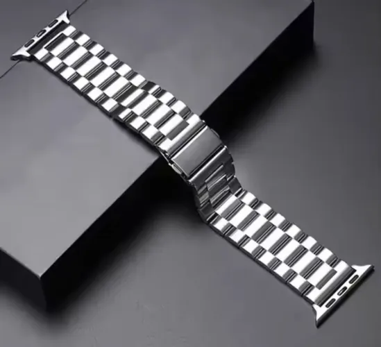 Pulseira para apple watch de aço inox