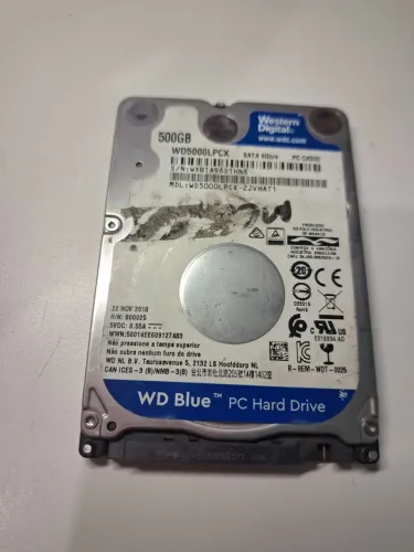 HD 500GB WD Blue (em alerta)