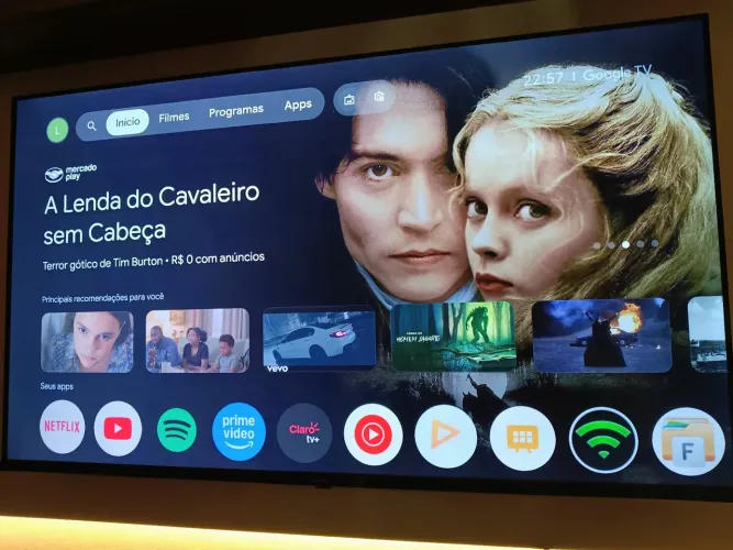 Smart Tv Philips 50 Polegadas 4K HDR