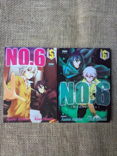 Mangá No.6 Number six Volume 5 e 6  