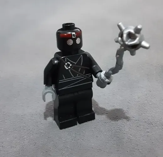 LEGO minifigura Foot Soldier (Tartarugas Ninjas) com acessório
