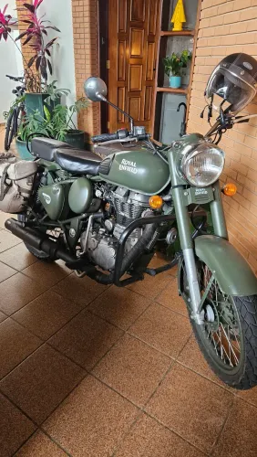 Royal Enfield Classic 500 Battle Green - Excelente Estado