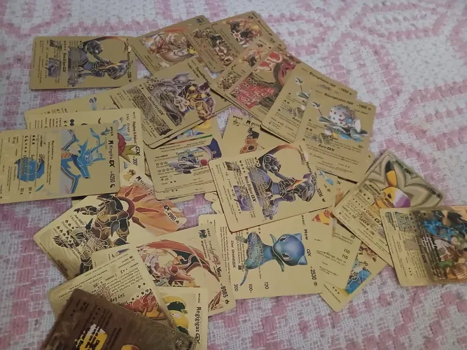 Pokémon cartas gold