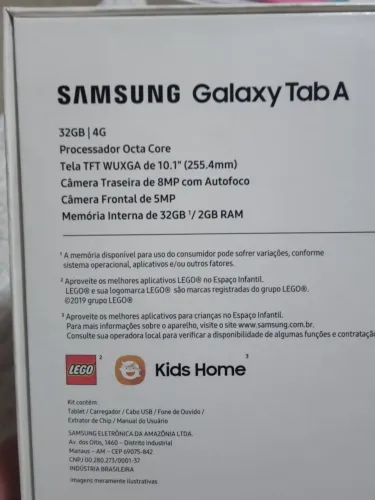 Tablet Samsung Galaxy tab A