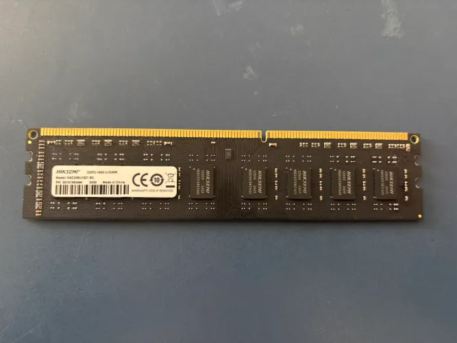 Memória ram 8GB ddr3 1666