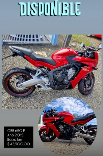 R A R I D A D E Cbr650 F baixa km