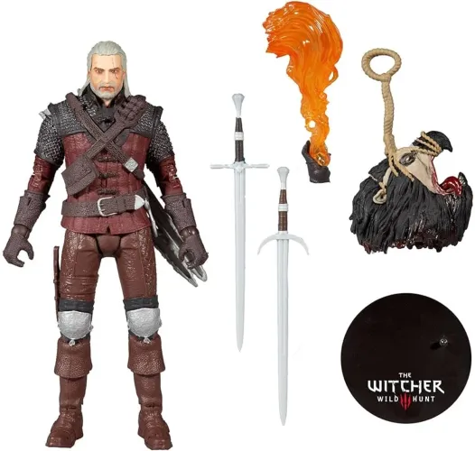 Mcfarlane Toys - geralt of rivia - witcher wild hunt