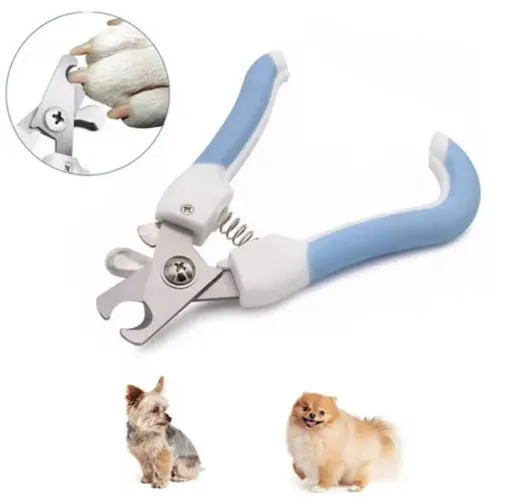Kit Cortador e Aparador de Unhas para Cães e Gatos + Lixa Pets