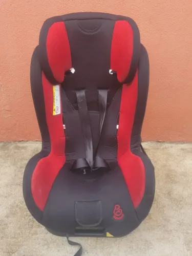Cadeira para Auto - Bebê - 0-25kg - Preto e Vermelho - Galzerano