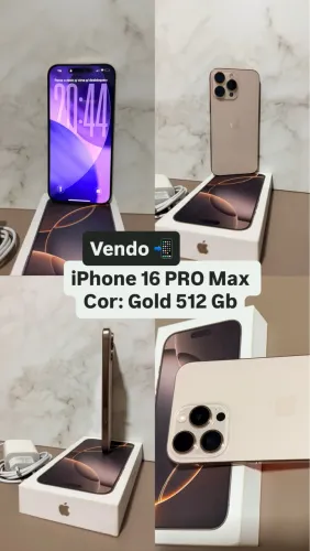iPhone 16 pro Max 512 G Gold 