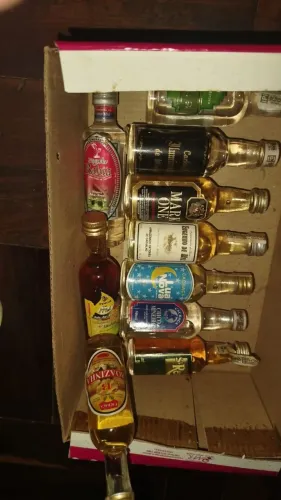 Mini bebidas colecionável ano 2013