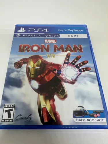 Jogo PS4 Iron Man VR Midia Fisica