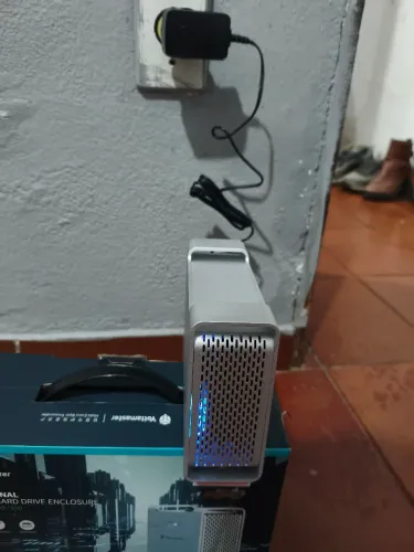 Case Gaveta Yottamaster Dual Bay USB-C RAID - NOVO (Nunca Usado)