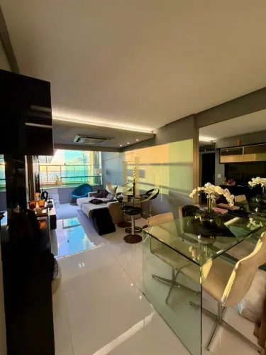 CLOC Marina Residence Vendo apartamento de 1/4, com 60 m², porteira fechada, vista mar, co