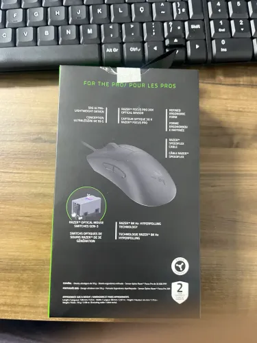 MOUSE GAMER RAZER DEATHADDER V3 - SEMINOVO