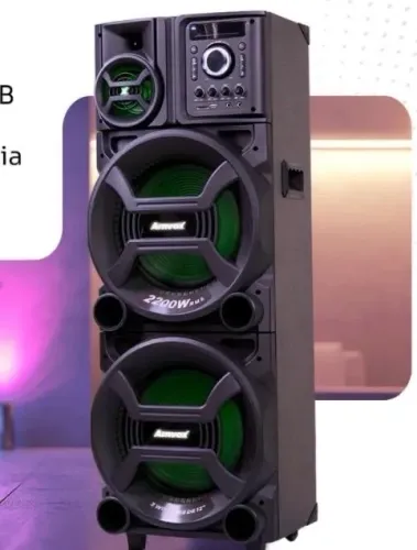 Caixa de Som Amvox 2200w