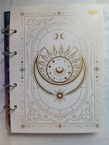 Caderno argolado college Mistic 80 folhas.
