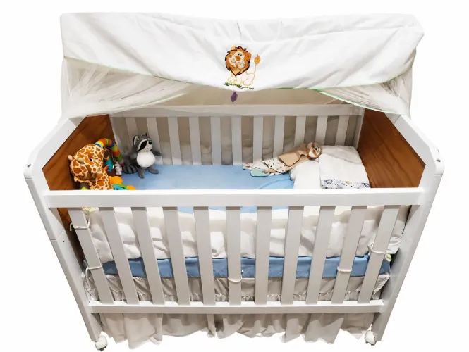 Berço Infantil Lindo e Resistente - Novo/ sem uso .