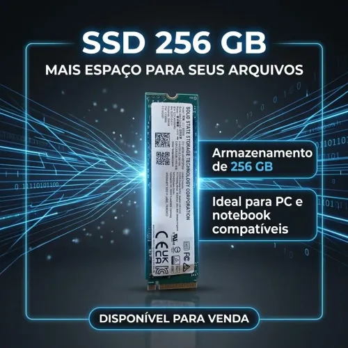 SSD NVME 256 GB