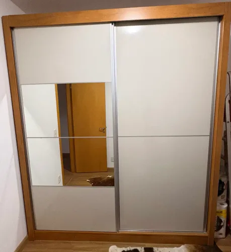 Guarda-roupa casal 2 portas de correr