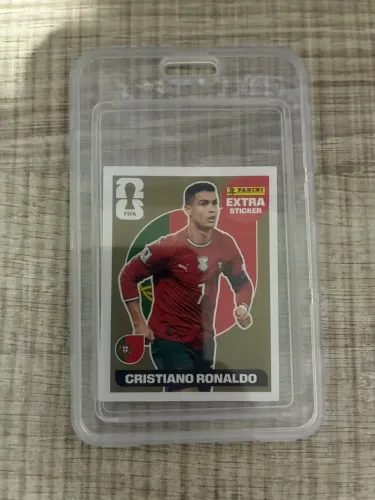 EXTRA STICKERS (CRISTIANO RONALDO) OURO