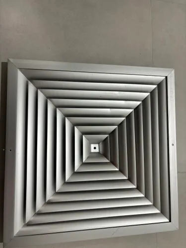 Difusor Quadrado de Alumínio 4 Vias (50x50 cm) - Marca TROX