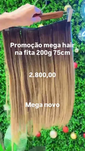 Mega hair na fita 75 cm, 200g