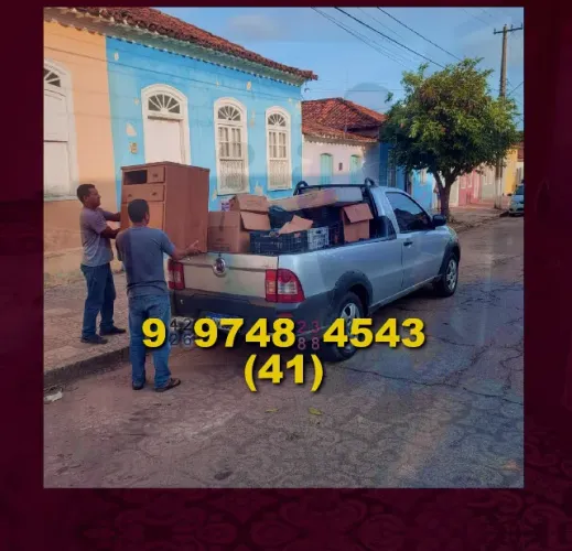 Frete seguro para sua mudança! Agende já e tenha tranquilidade na hora de transportar.