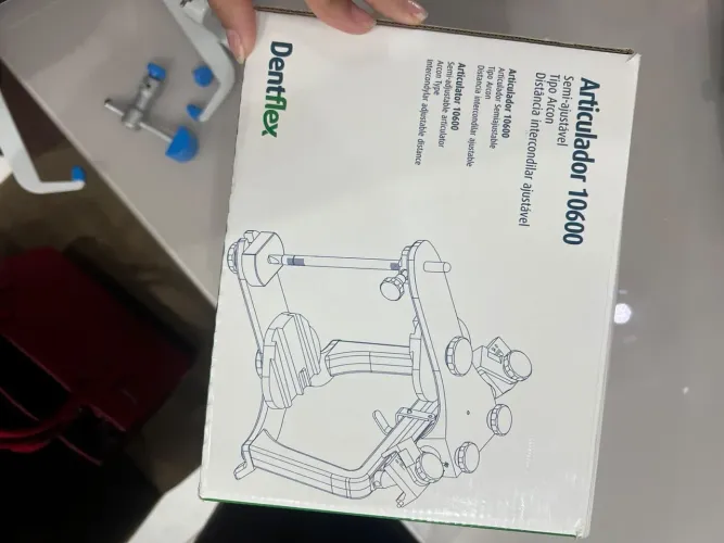 Articulador semi-ajustável dentflex