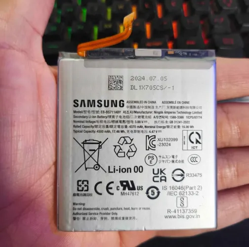 Bateria Samsung Galaxy S23 FE Original Retirada Semi Nova