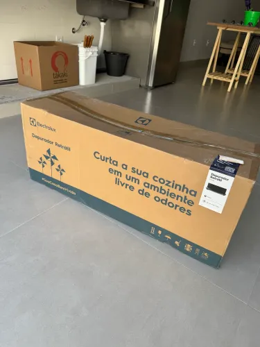 Depurador Electrolux 90cm Preto - Na caixa