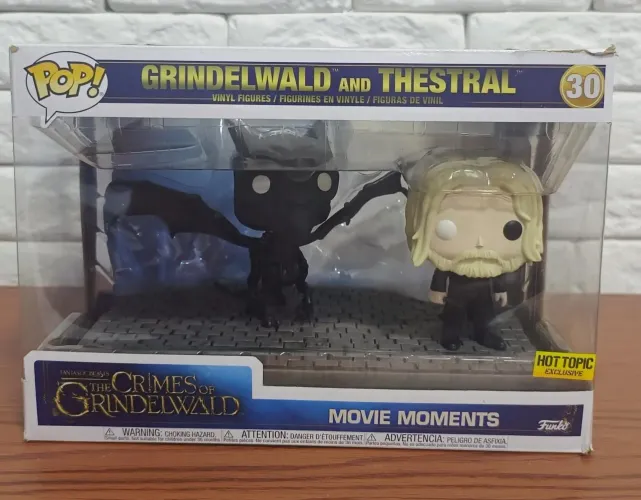 Funko Pop Animais Fantásticos Os Crimes de Grindelwald 30, Grindelwald and Thestral