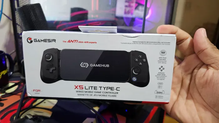 Novo - Controle para celular Gamesir X5 Lite - Tipo C