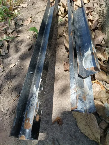 Perfil U de aço 3" Chapa 14 (2mm). Preço por metro