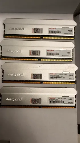 DDR4 asgard 32GB 2x16GB 3200 CL18 preço justo 