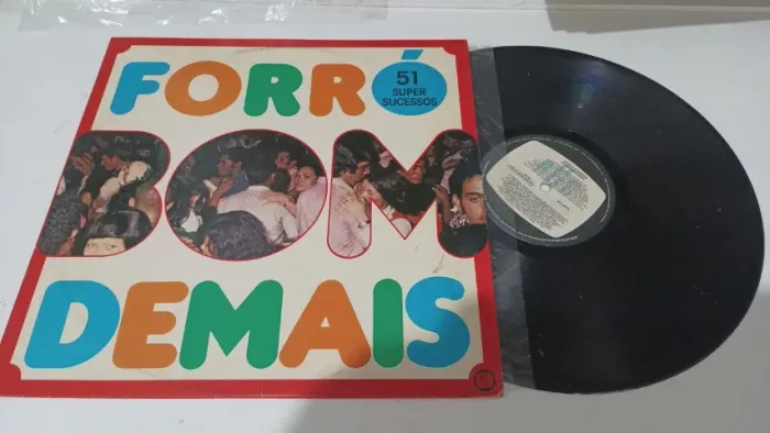 Forro Lote com 5 Lps de forro original, quadrilha, São João
