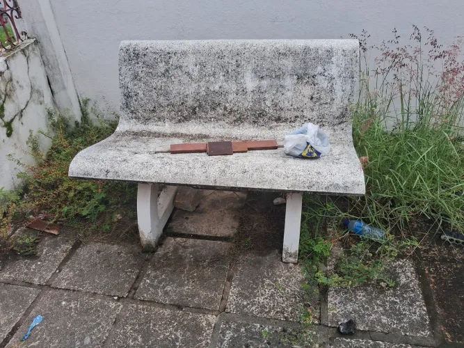 Banco do jardim