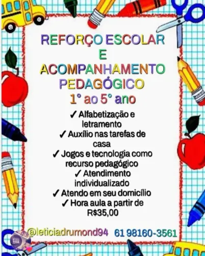 Professora de reforço