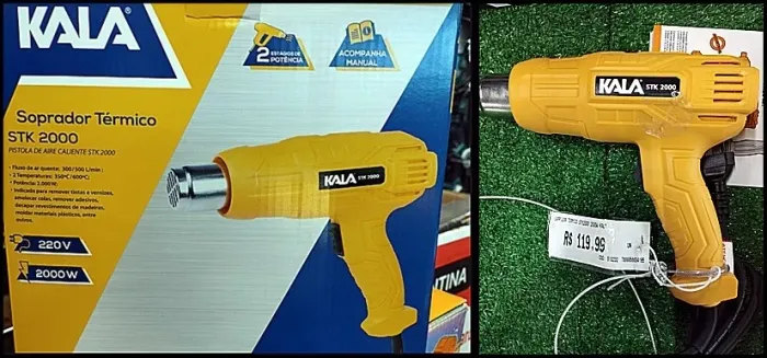 Soprador Kala - Novo na Caixa