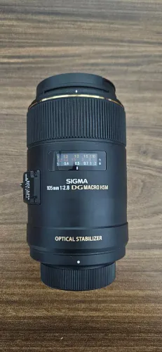 Lente Sigma 105mm F/2.8 Ex Dg Os Hsm Macro Para Nikon