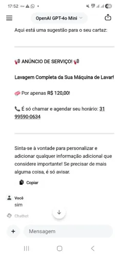 Lavamos sua máquina de lavar brastemp