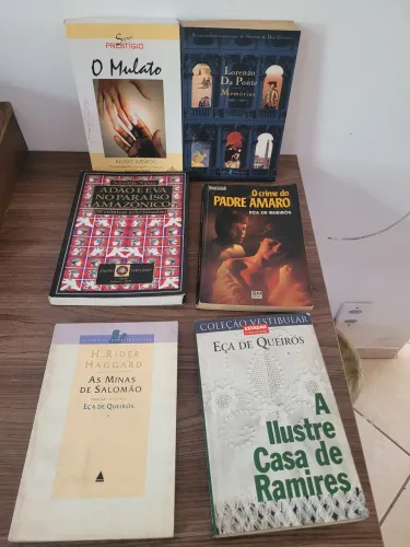 Lote com 12 livros literatura brasileira clássicos da Literatura