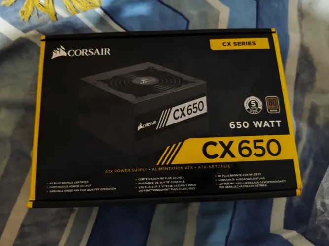 Fonte Corsair CX650w