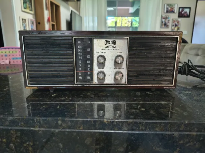 Rádio AM FM Evadin/RC603