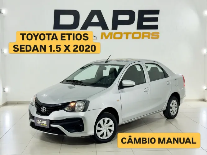 Toyota Etios X Sedan 1.5 Flex 16V 4P Mec. 2020